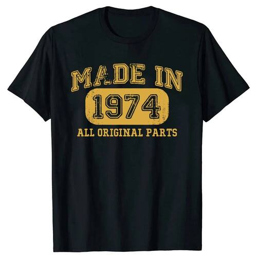 Made in 1974 Birthday Gifts 52 Years Old 52th Bday Present M