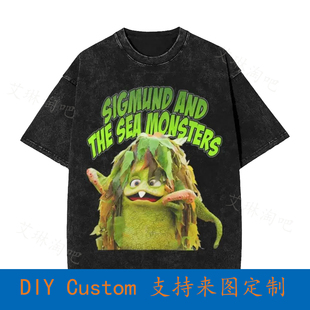 Sigmund And The Sea Monsters Vintage Oversized T-Shirt Z3IY