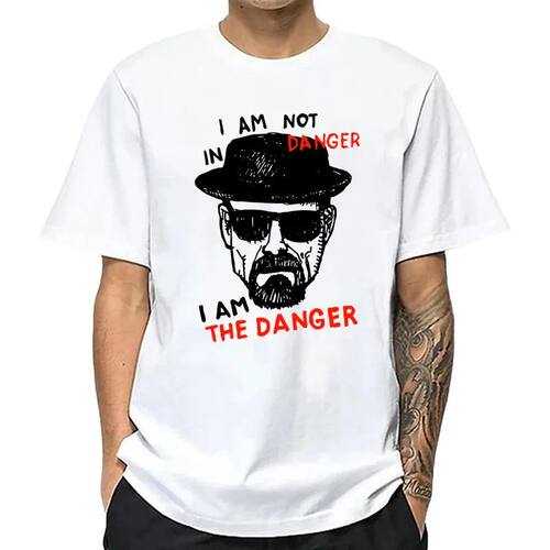 Men's T-shirt 100% Cotton Short Sleeve Breaking Bad Men T-sh