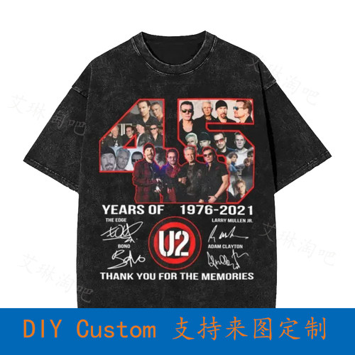U2 45Th Anniversary 1976 2021 Signatures Thank You For The M