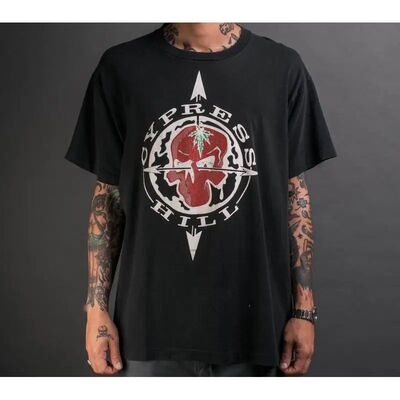 90 Äôs Cypress Hill T Shirt cotton unisex graphic printed