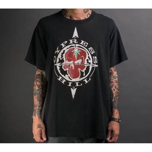 90 Äôs Cypress Hill T Shirt cotton unisex graphic printed