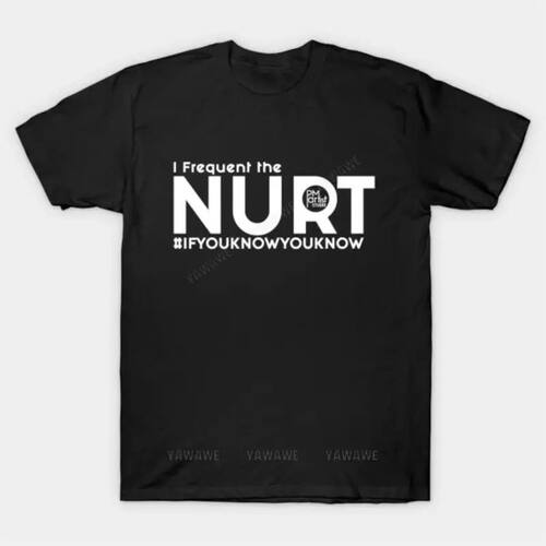 New fashion brand teeshirt cotton t-shirt I Frequent The Nur