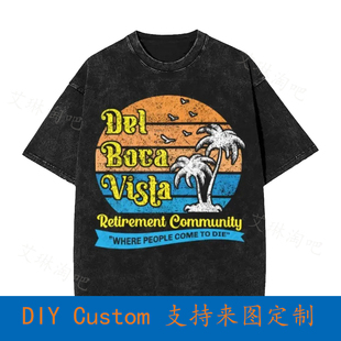 Del Boca Vista Seinfeld Retirement Community Mens Tri Blend