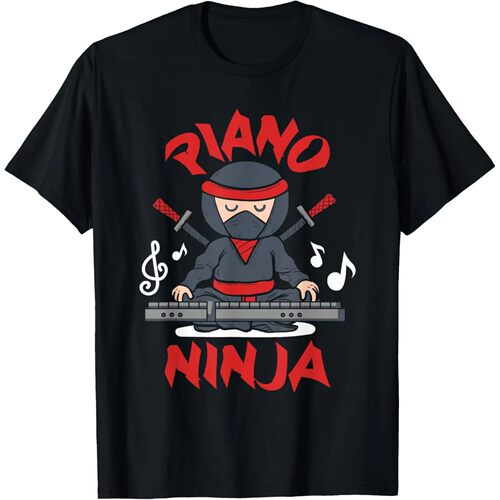Piano Ninja - Keyboard Player Keyboardist Keyboarder Pianist