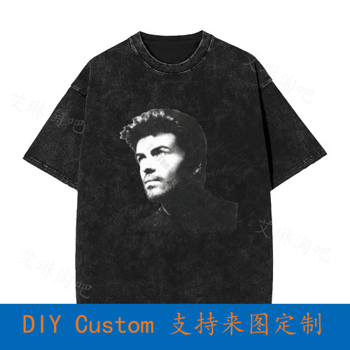 George Michael Songs Vintage Oversized T-Shirt PUXB