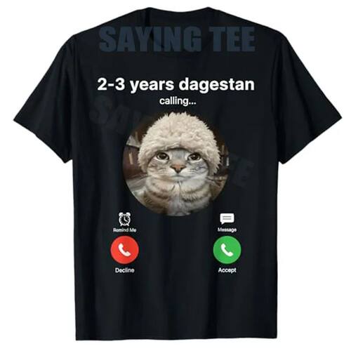 Send Him 2-3 Years To Dagestan Funny MMA Wrestling Meme T-Sh
