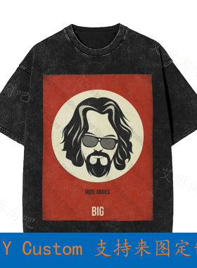Big Lebowski Poster Vintage Oversized T-Shirt SLXD
