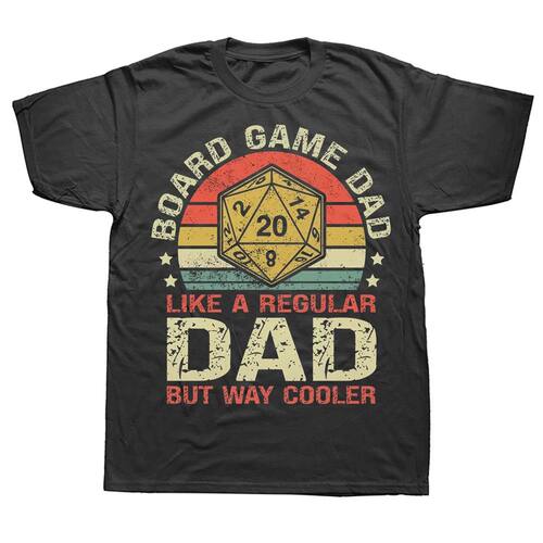 Funny Board Game Dad gamer Fathers Day T Shirts Men Women Co