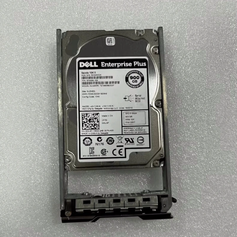 DELL 900G 10K 2.5寸 SAS 6g ST9900805SS 005J9P SC康贝存储硬盘