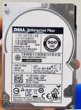 DELL sc4020 硬盘 0FH3H2 HUC101890CSS204 900G 10K SAS 12Gb