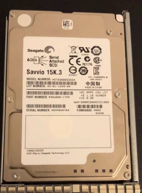 思科UCS-HDD300G12F105 300G 15K SAS 2.5 6GB服务器硬盘C240M4