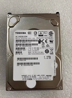 浪潮 NF5270 NF5280 M3 M4 M5硬盘AL14SEB120N 1.2T 10K SAS 12GB