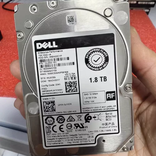 DELL 1.8T 10K SAS 12Gb 0JY57X ST1800MM0159 R630 R730 硬盘