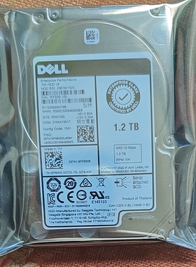 Dell/戴尔 1.2T SAS  2.5寸 12G ST1200MM0198 0FR6W6 服务器硬盘