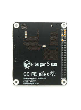 PiSugarSplus树莓派电源模块3B4BUPS锂电池电源