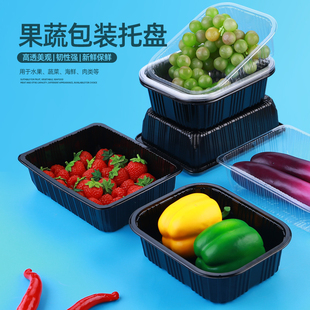 一次性食品保鲜盒食品羊肉片托盘蔬菜果品包装蔬菜托盒水果盒2116