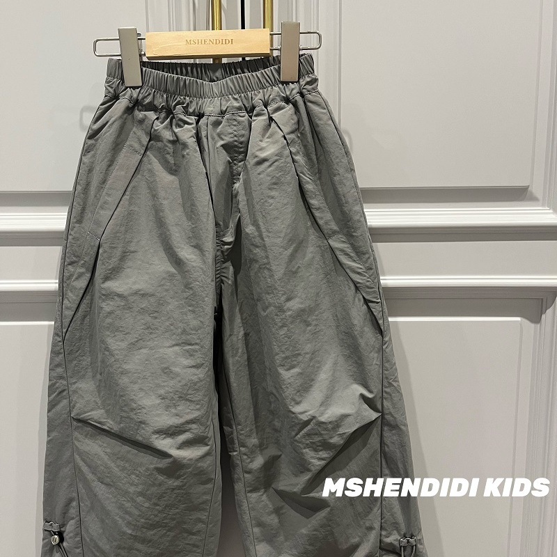 【律动小风】伞兵裤儿童速干长裤子幼儿园男童韩版潮酷洋气百搭