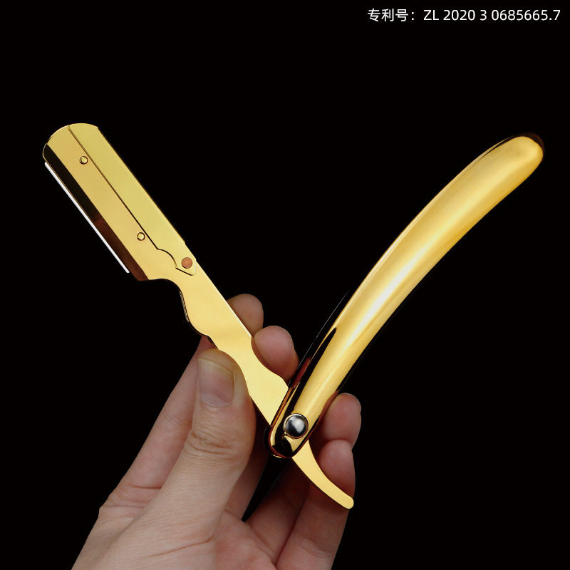 LUOTTS电镀老式手动剃刀图片