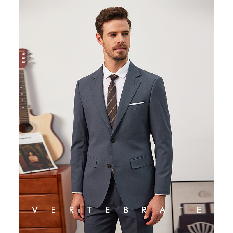 含羊毛面料职业装工作服西服