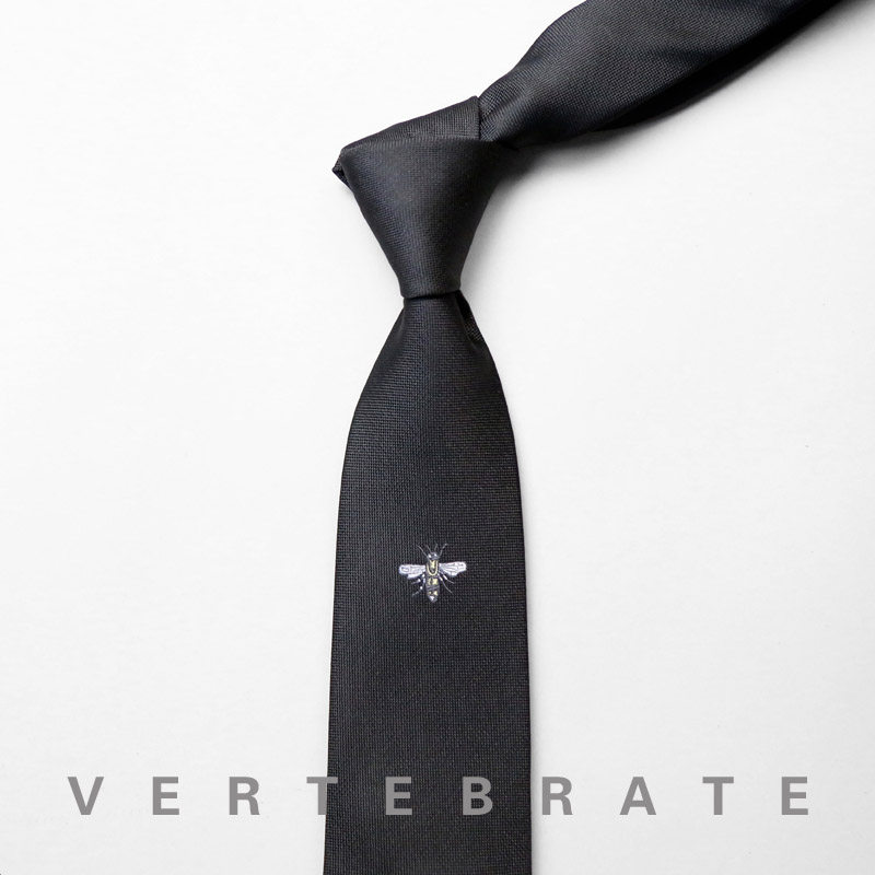 脊椎动物男装商务小蜜蜂时尚休闲窄款黑色领带欧美风青年提花领带,服饰配件/皮带/帽子/围巾,领带,淘宝优惠券,粉丝福利购,淘宝优惠卷