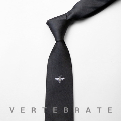 脊椎动物小蜜蜂窄款提花脊尚