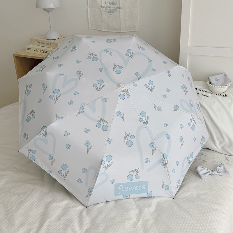 加厚抗风折叠伞防晒防紫外线