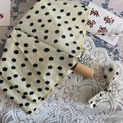 加厚抗风防吹翻雨伞折叠防紫外线