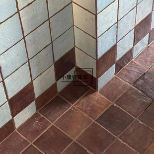 饰空间美学店铺装 手工砖背景装 修设计空间 饰材料复古法式 新型装