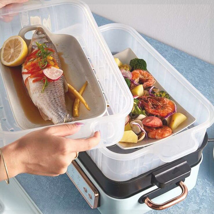 适用于法格多功能锅料理多用途法格蒸屉蒸笼蒸架蒸格通用双层蒸屉