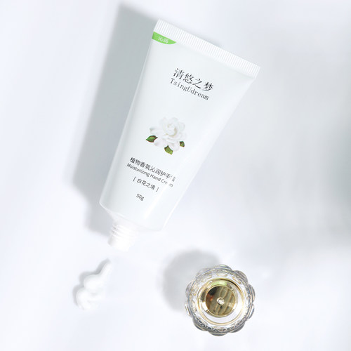 清悠之梦白花之境护手霜