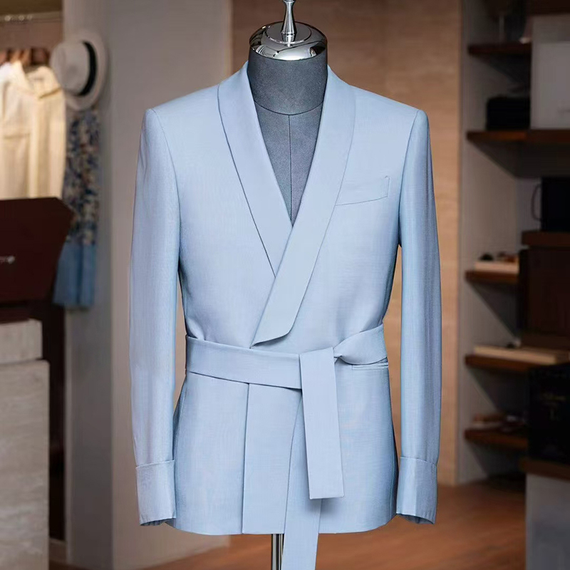 覆盖全国上门定制服务海宪森品牌男装新中式礼服高级定制咨询预约