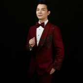 覆盖全国上门定制服务海宪森品牌男装 礼服高级定制咨询预约 新中式