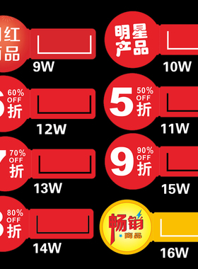 加急发货货架插卡标价签超市通道促销卡POP打折卡PVC折弯牌网红卡