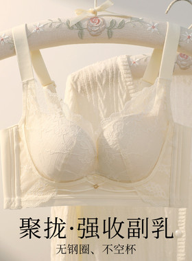 六月玫瑰 AB杯专属 院线调整型小胸聚拢内衣防下垂文胸夏新款5147