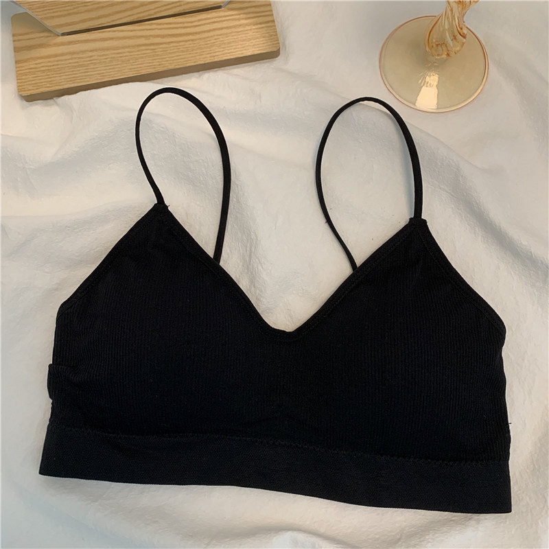 Real shot special price bra bra underwear small chest gathered to receive breast top thin sports bra suit