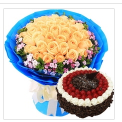 宁乡市灰汤镇双凫铺镇老粮仓镇流沙河镇情人节鲜花店配送情人节