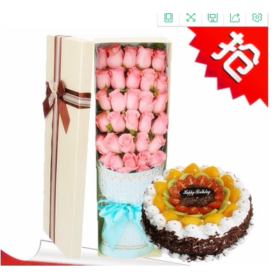 瑞金市沙洲坝镇武阳镇叶坪乡丁陂乡蛋糕店鲜花店配送生日蛋糕玫瑰