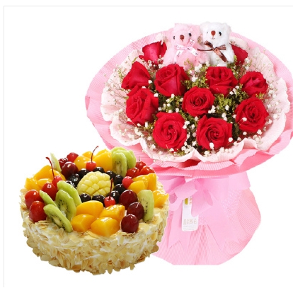 华蓥市明月镇阳和镇高兴镇溪口镇庆华镇蛋糕店鲜花店速递生日蛋糕