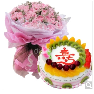 衡南县柞市镇茅市镇硫市镇栗江镇咸塘镇鲜花店母亲节速递玫瑰蛋糕