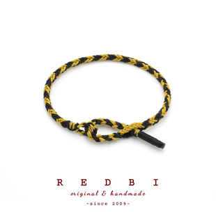 RedBi赤兔商店 獾院魔法学院风霍格沃兹赫奇帕奇复古原创八股手绳