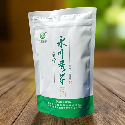 云岭永川秀芽特川100g/袋重庆特产新鲜春季绿茶茗茶明前口粮茶叶