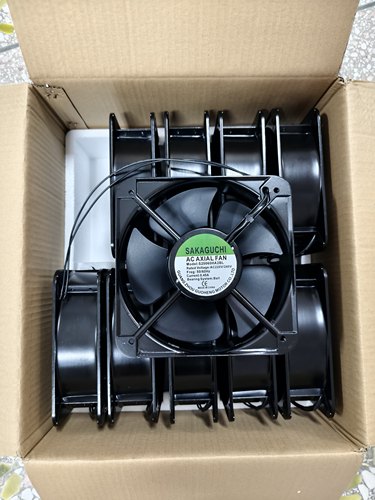 全新SAKAGUCHI S20060HA2BL AC220V 0.45A 20CM 工业机柜散热风扇