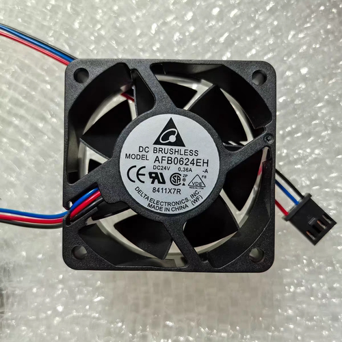 全新Delta AFB0624EH 6025 24V 0.36A 6CM大风量变频器风扇