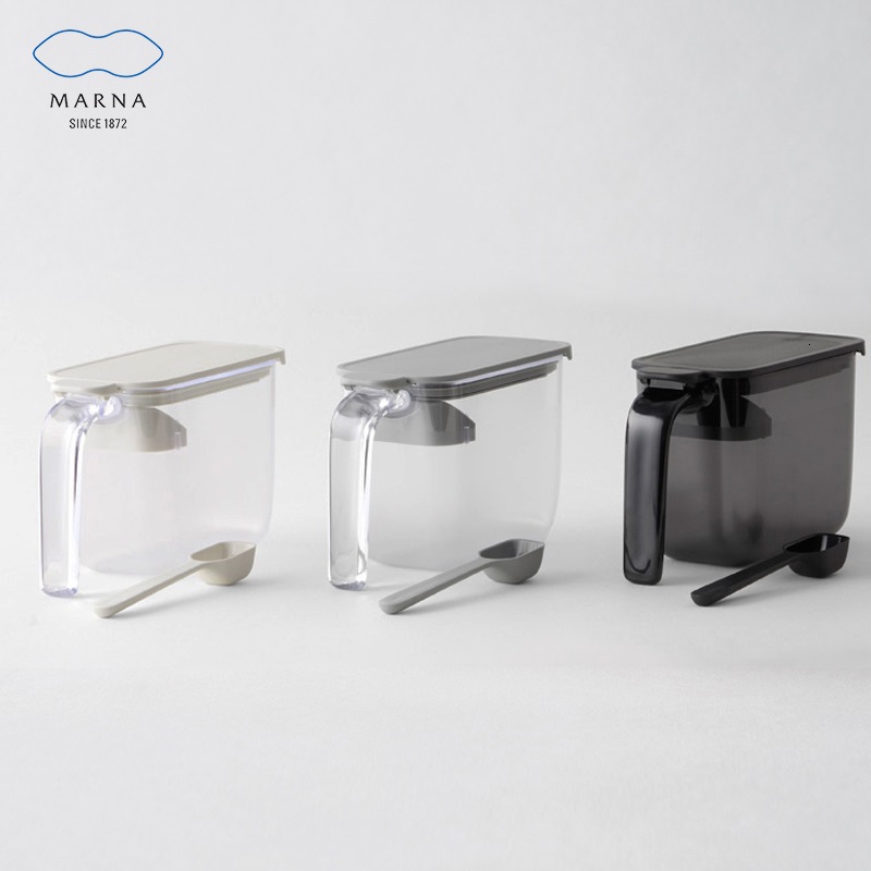 代购marna一键按压定量调料罐