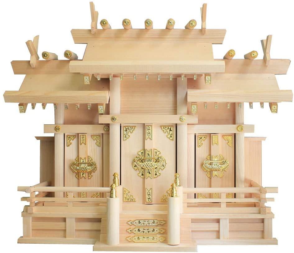 代购日本制木制神札供奉日式家用神宫神棚神道神龛松山神佛具店