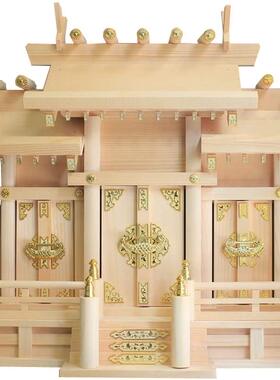 代购日本制木制神札供奉日式家用神宫神棚神道神龛松山神佛具店