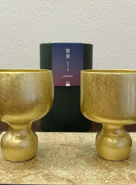 日本小泉屋铜制酒杯铃音撞击声音非常好听