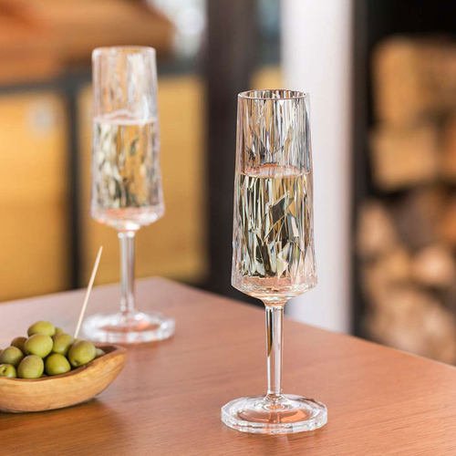 koziol德国仿水晶玻璃高脚杯