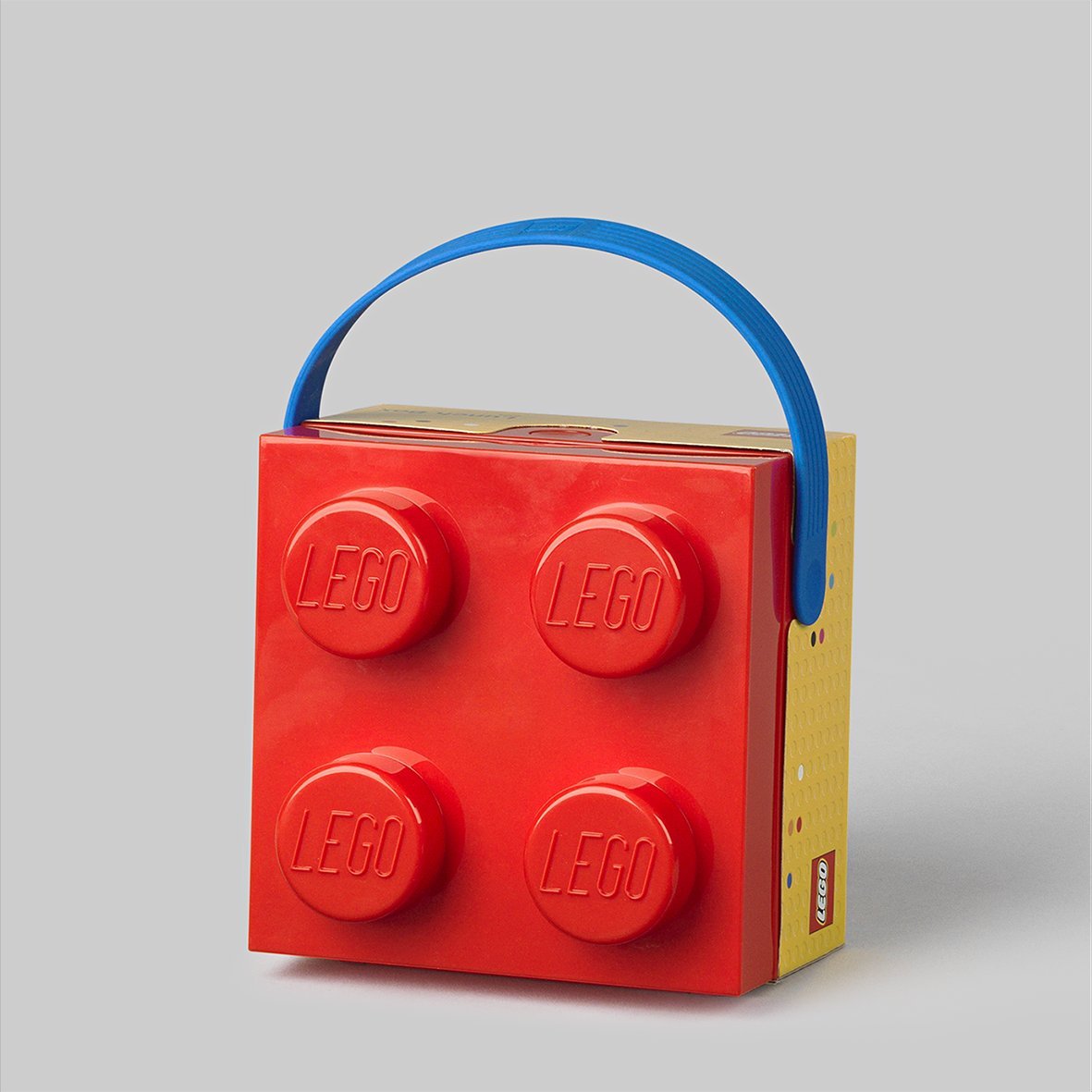 日本代购LEGO乐高积木收纳盒 手提箱 个性玩具整理盒 小号